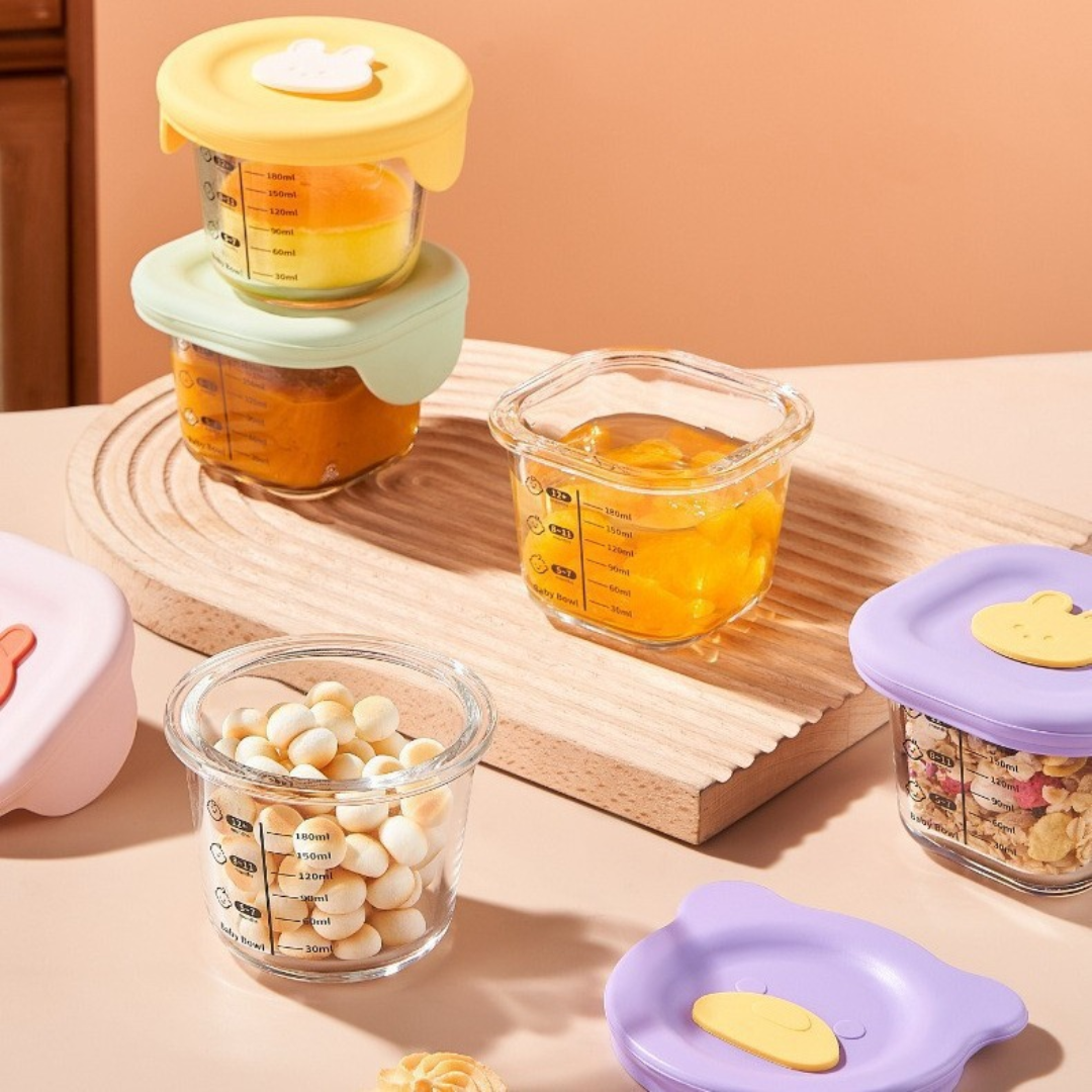 Fresh Seal Glass Food Storage Jars