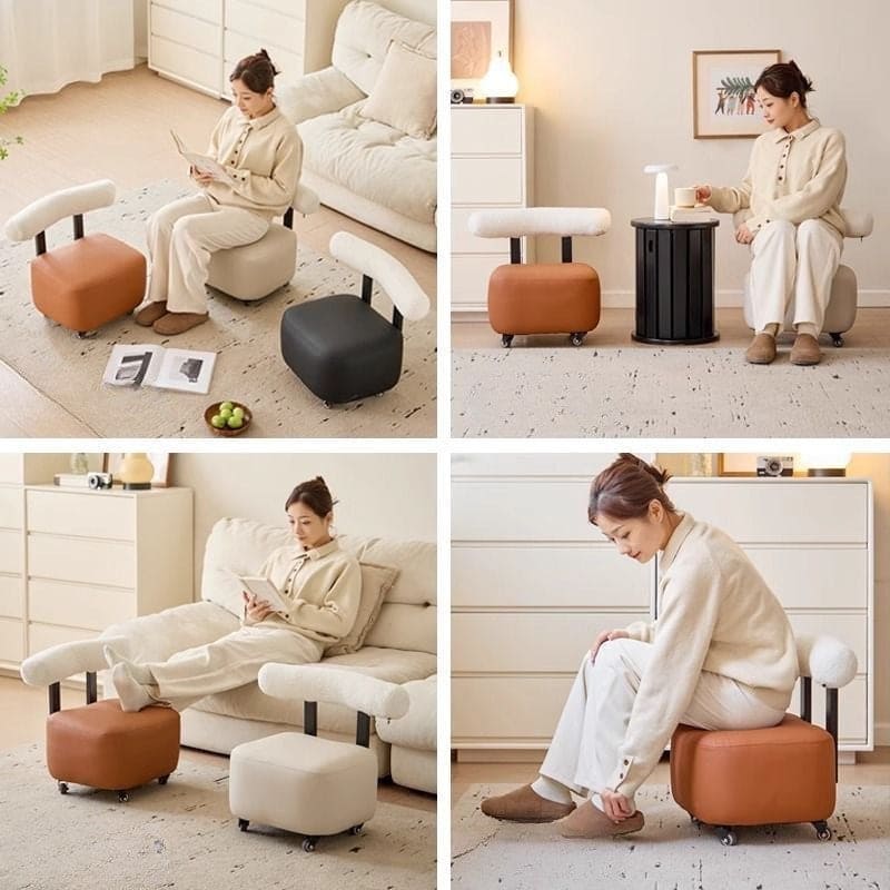 360° Rotating Contemporary Leisure Sofa Chair with Comfortable Backrest