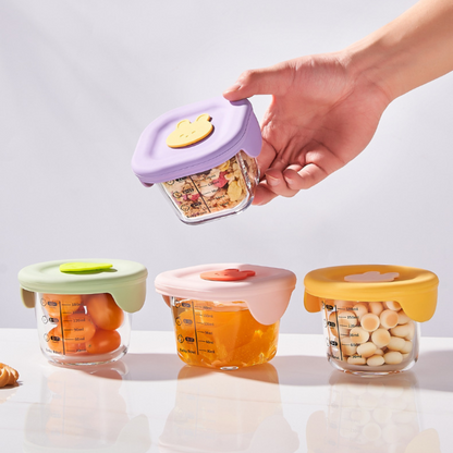 Fresh Seal Glass Food Storage Jars