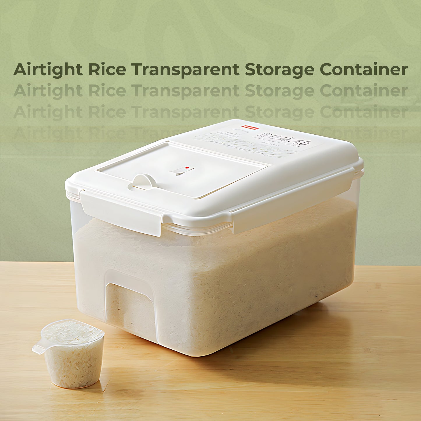 Premium Large Capacity Airtight Rice Storage Container