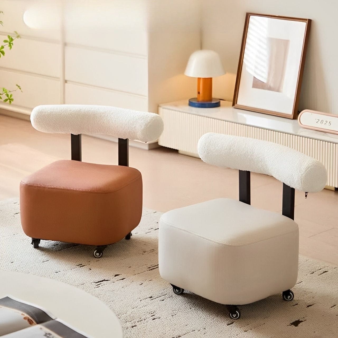 360° Rotating Contemporary Leisure Sofa Chair with Comfortable Backrest