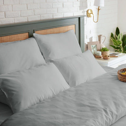 Maison Solid Cotton Fitted Bedsheet - 700 Thread Count