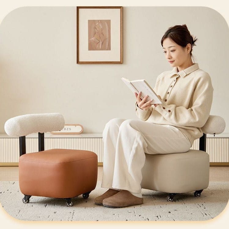 360° Rotating Contemporary Leisure Sofa Chair with Comfortable Backrest