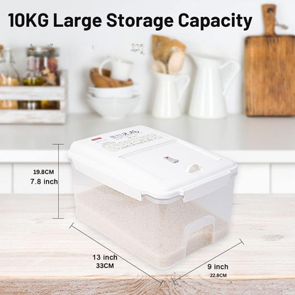 Premium Large Capacity Airtight Rice Storage Container